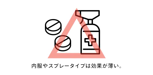 薬・スプレーのイラスト