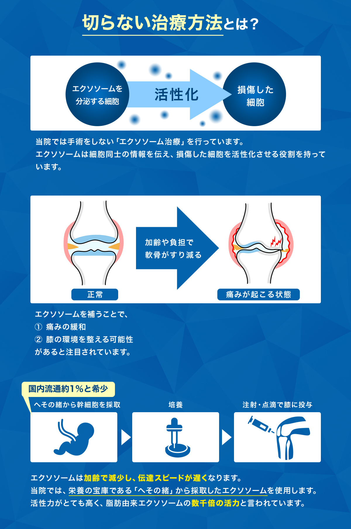 切らない治療方法とは？